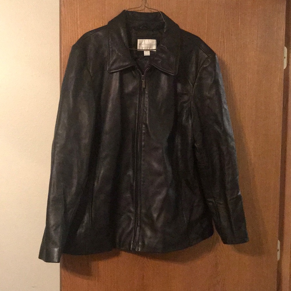 Leather jacket